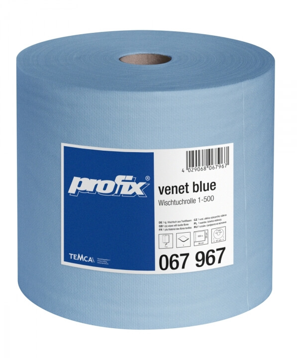 Profix Venet Blue élelmiszeriparban használható ipari törlő tekercs